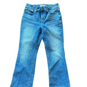 Madewell Flare Jeans in Classic Blue